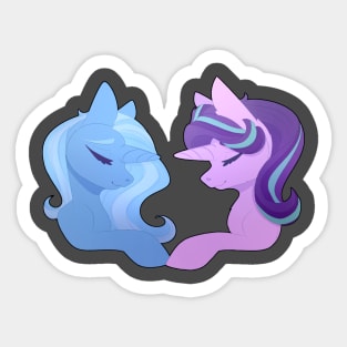 starlight and trixie Sticker